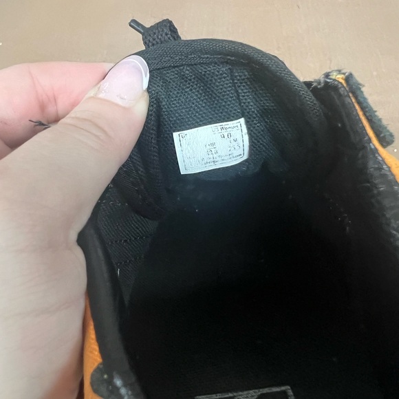 Vans Black / Orange Camo Sneakers Size 9 US - Picture 8 of 8